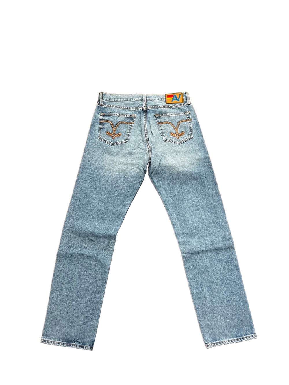 Aviator Nation Light Blue Distressed Skinny Jeans - Picture 2 of 2
